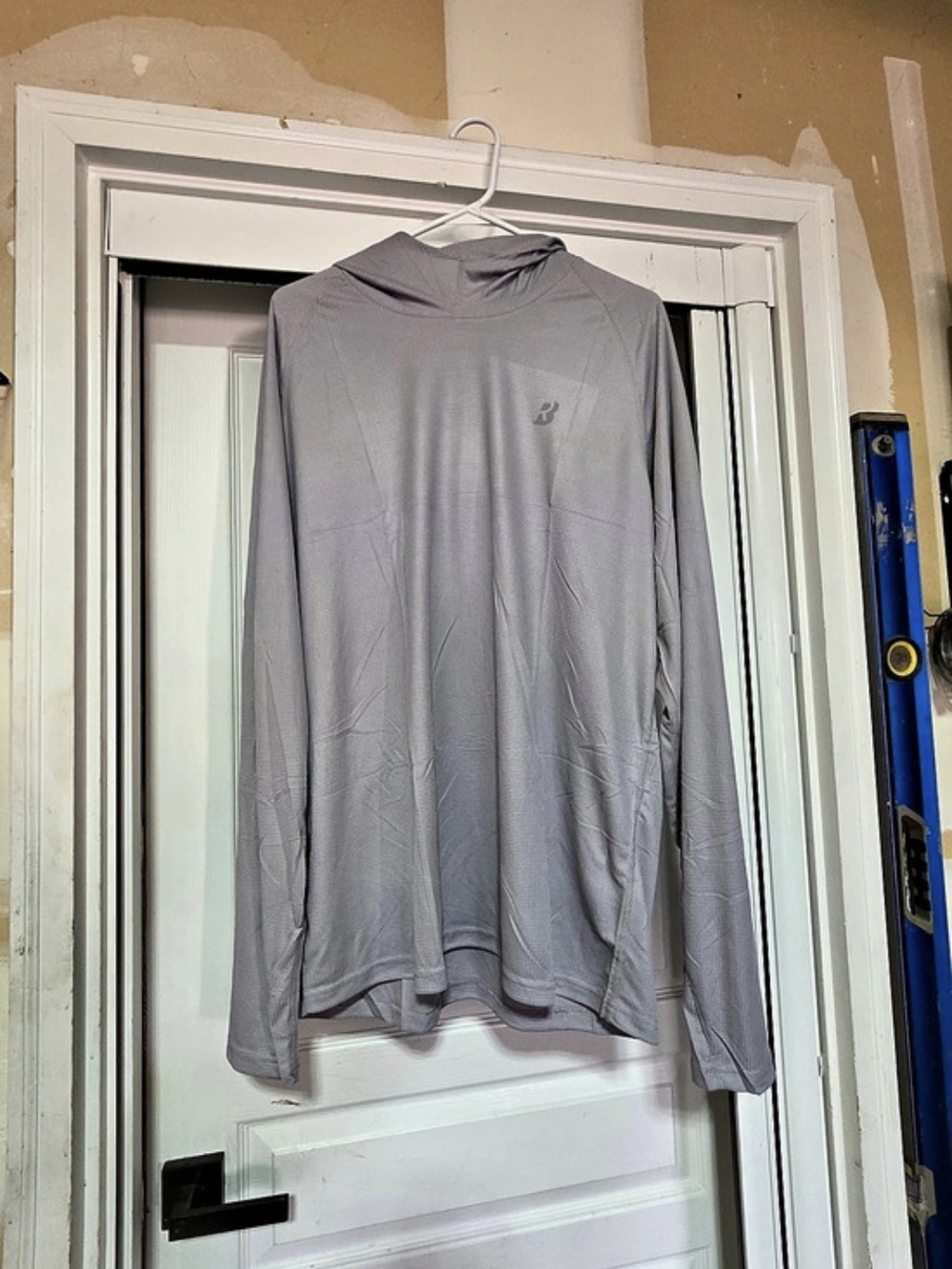 Gray Polyester Long Sleeve XL NWT